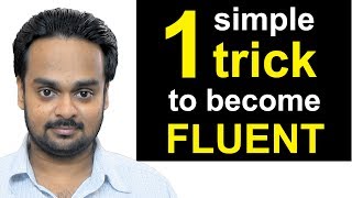 1 Simple Trick to Become Fluent in English  the JAM Technique  How to Be a Confident Speaker [upl. by Alguire]