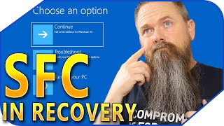 Windows Wont Boot Try System File Checker From Recovery [upl. by Sihtam]