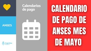 Calendario Anses mes de mayo 2023 completo [upl. by Karole]