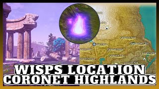 Where To Find Every Wisp In The Coronet Highlands In Pokémon Legends Arceus [upl. by Lari]