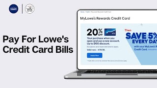 How To Pay For Lowes Credit Card Bills 2024  Make a Lowes Credit Card Payment [upl. by Peltz196]