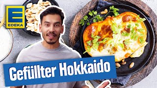 Gefüllter Hokkaido Kürbis I Kürbisgericht aus dem Backofen [upl. by Settle]