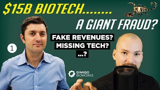 Ginkgo Bioworks short explained Scorpion Capital claiming fraud in review [upl. by Leber]