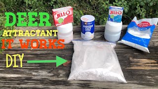 DIY  How to make deer attractant cheap  corn coat [upl. by Erastatus37]