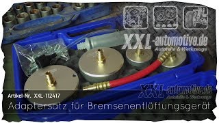 Adapter Satz zum Bremsen entlüften  Bremsen befüllen  HowTo  DIY [upl. by Annail]