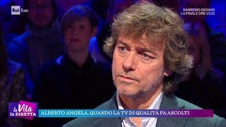 Alberto Angela una vita per la scienza  La vita in diretta 21122018 [upl. by Harak]