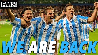 MALAGA back in the CHAMPIONS LEAGUE  FM24 Malaga 26 [upl. by Sybil]