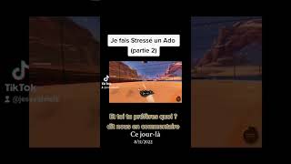 je fais stresser un ados rocketleague [upl. by Holzman]