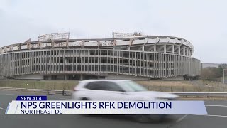 National Park Service clears RFK Stadium for demolition [upl. by Kado]