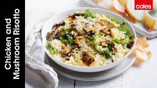 Perfect Chicken and Mushroom Risotto [upl. by Eugine402]