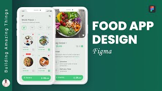 Food Ordering Mobile App Design in Figma 2020 [upl. by Sylvanus]