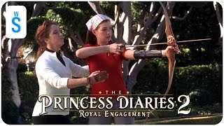 The Princess Diaries 2  Mias art of the fan lesson [upl. by Marris]