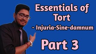 essentials of tort part3 injuria sine damnum injuriasinedamnum essentialsoftorts [upl. by Wina506]