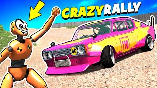 Crazy Rally 3 ✅ BeamNGDrive [upl. by Retsam920]