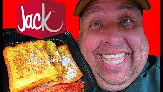 Jack In The Box® Grilled French Toast Plate Review [upl. by Hillery]