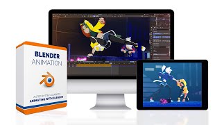 Blender Animation Course By Dillon Gu NEW [upl. by Prowel]