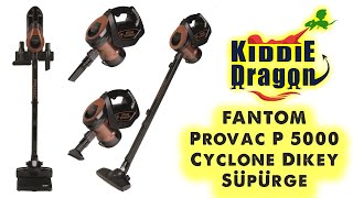 FANTOM Provac P 5000 Cyclone Dikey Süpürge kutu açma [upl. by Ddart]