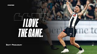 Scott Pendlebury speaks after his 400th AFL game 🐐 🗣️ [upl. by Prady986]