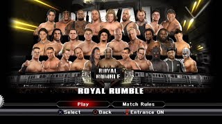 WWE SmackDown VS Raw 2009 PS3  30Man Royal Rumble 1 [upl. by Sherburn]