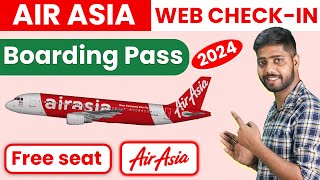 Airasia web check in  Airasia boarding pass online  airasia boarding pass [upl. by Guthry]