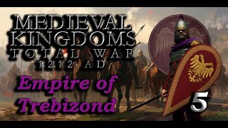 Medieval 1212 AD  Empire of Trebizond 5  Mongol Eradication  Total War Attila MOD [upl. by Aneres645]