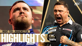 NINEDART MADNESS IN MANCHESTER Night Ten Highlights  2024 BetMGM Premier League [upl. by Uzzi337]