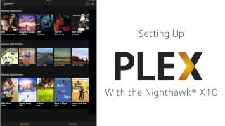 How to Setup Plex Media Server on NETGEAR Nighthawk X10 WiFi Router [upl. by Elleahcim]