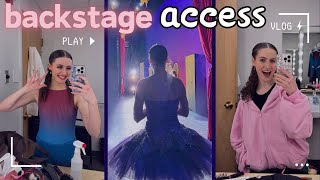 BTS of a Ballet Life  Stage Make Tutorial  exclusive backstage pass✨🎫 [upl. by Nirtiak]