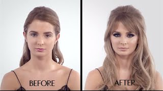 The Bardot Makeup Tutorial  featuring Millie Mackintosh  60s cat eye  Charlotte Tilbury [upl. by Nylisoj466]