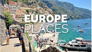 50 Best Places to Visit in Europe  Travel Guide [upl. by Yemrej28]