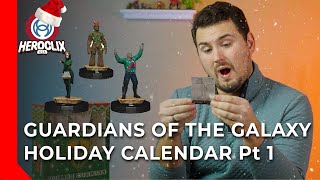 Unboxing the New Guardians of the Galaxy Heroclix Set Part 1 of 2 [upl. by Cardwell]