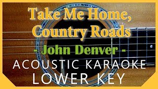 John Denver  Take Me Home Country Roads Lyrics [upl. by Bathelda389]