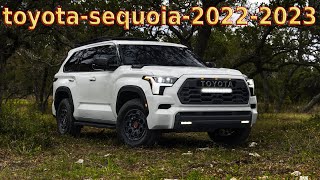 ОБЗОР НОВОГО МАССИВНОГО ВНЕДОРОЖНИКА Toyota Sequoia 20222023 [upl. by Aivatnohs]