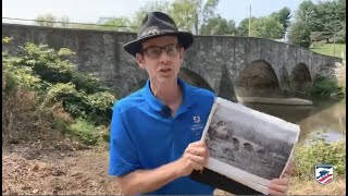 Upper Bridge on the road to Antietam 158th Anniversary of Antietam Live [upl. by Clover]