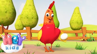 The Hen song for kids 🐔 Nursery rhymes by HeyKids [upl. by Felita]