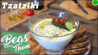 Tzatziki Rezept ✔️ Vorspeise der griechischen Küche [upl. by Nahshon]