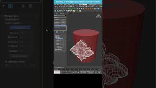 Precise Object Wrapping Around a Cylinder in 3ds Max shorts 3dsmax patchdeform [upl. by Eellac]