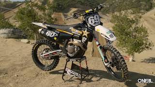 Everything NEW On the 2022 Husqvarna FC 250 Rockstar Edition [upl. by Tilly]