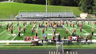 Albemarle Marching Band 2011Pursuing Red [upl. by Maximilianus]