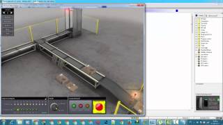 PLC Programming  sorting system by height using ITSWinsps [upl. by Imot997]