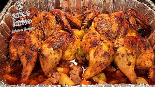 🔴Como Hacer Pollo de Fiesta Al Horno 🔥Receta Fácil y Rica [upl. by Naesal]