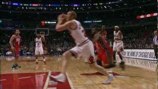 Scalabrine shows off the hang time [upl. by Eillo556]