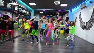 La Bicicleta  Shakira by Cesar James  Zumba Cardio Extremo Cancun [upl. by Aguste]