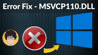 Missing msvcp110dll on Windows 10 🔥🔥🔥 [upl. by Elleiram101]