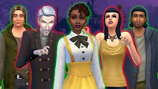 I made every spellcaster and vampire related to each other  Sims 4 Genealogy Challenge [upl. by Schultz]