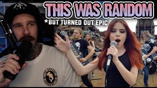 The Final Countdown Europe Cover by The Iron Cross  RichoPOV Reacts [upl. by Airdnaz]