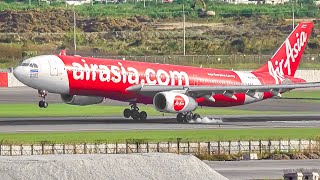 30 MINUTES of AWESOME Plane Spotting at BANGKOK Suvarnabhumi Airport THAILAND BKKVTBS [upl. by Lrad]