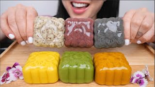 LUK CHUP MOON CAKE ASMR EATING SOUNDS NO TALKING  SASASMR [upl. by Nnahtur]