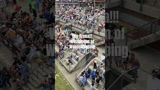 Woodchopping The Arena Wimbledon of Woodchopping Royal Sydney Easter Show woodchopping [upl. by Silverman]