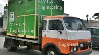 Mobile Pyrolysis Plant  pyrolysis process  waste to energy  waste tyre ocean plastic MPP Vivex [upl. by Placeeda]